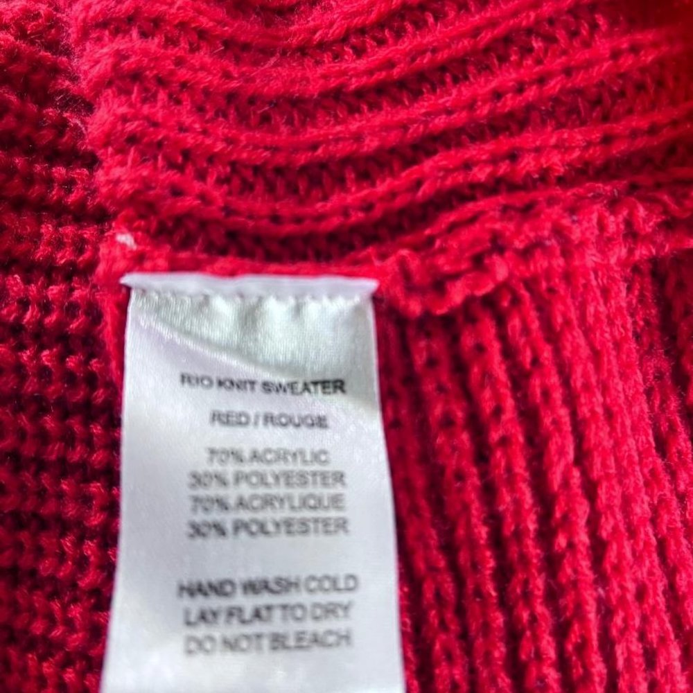 PPLA Ribbed Rio Knit Twist Back Sweater Size M - Picture 7 of 7